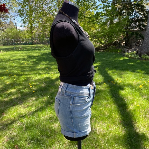 Button up jean shorts NWT - Picture 8 of 8